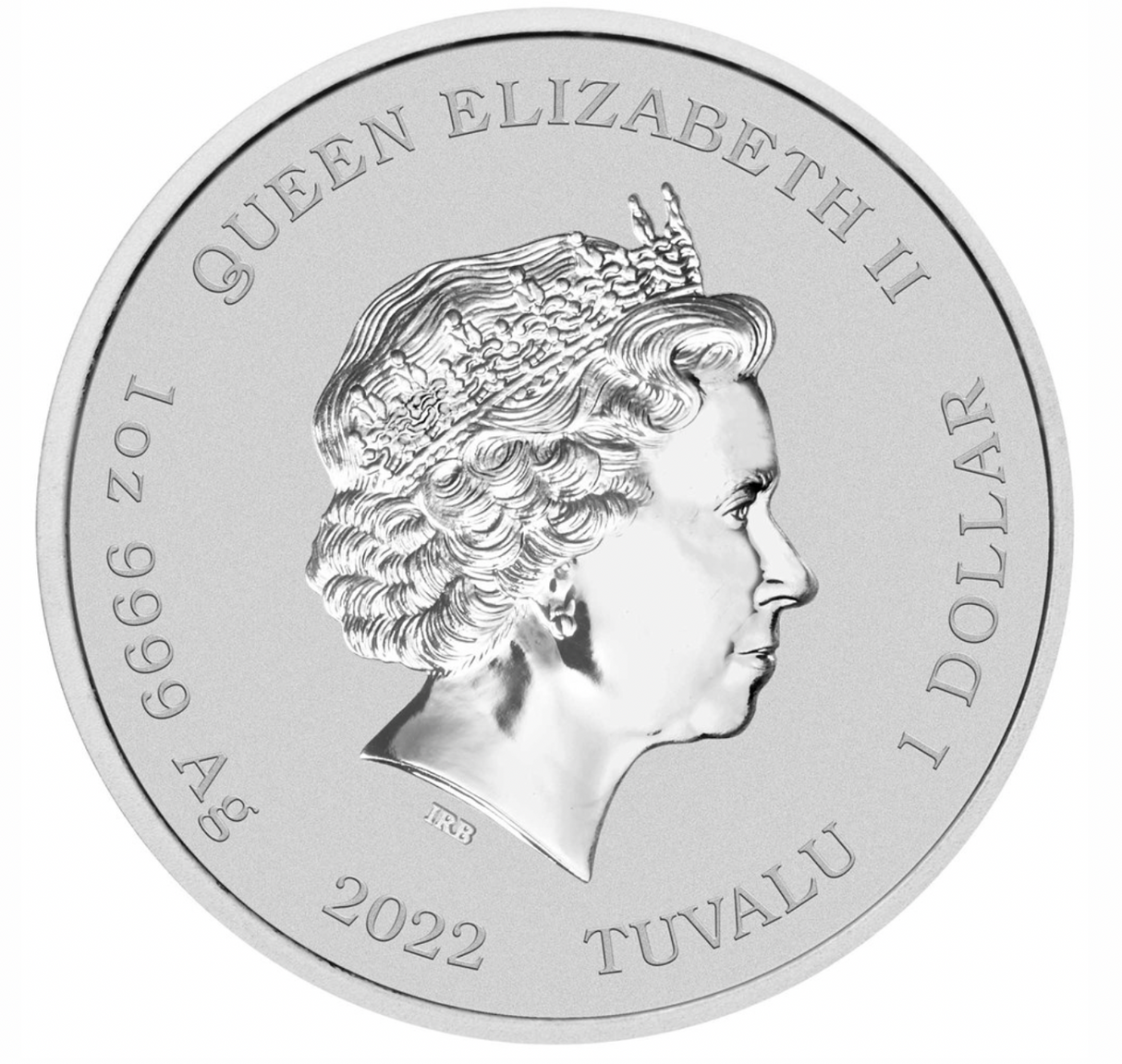 2022 60 Years of Bond  Family Crest 1oz Silver Coin in Card