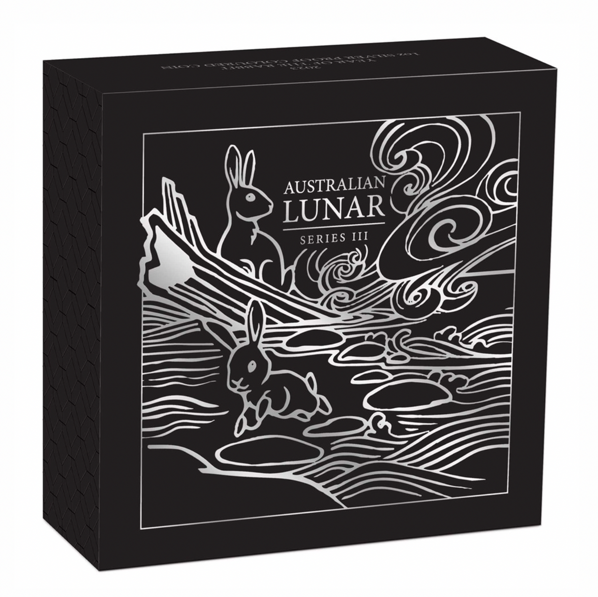 2023 Year of the Rabbit 1oz Silver Proof Coloured Coin