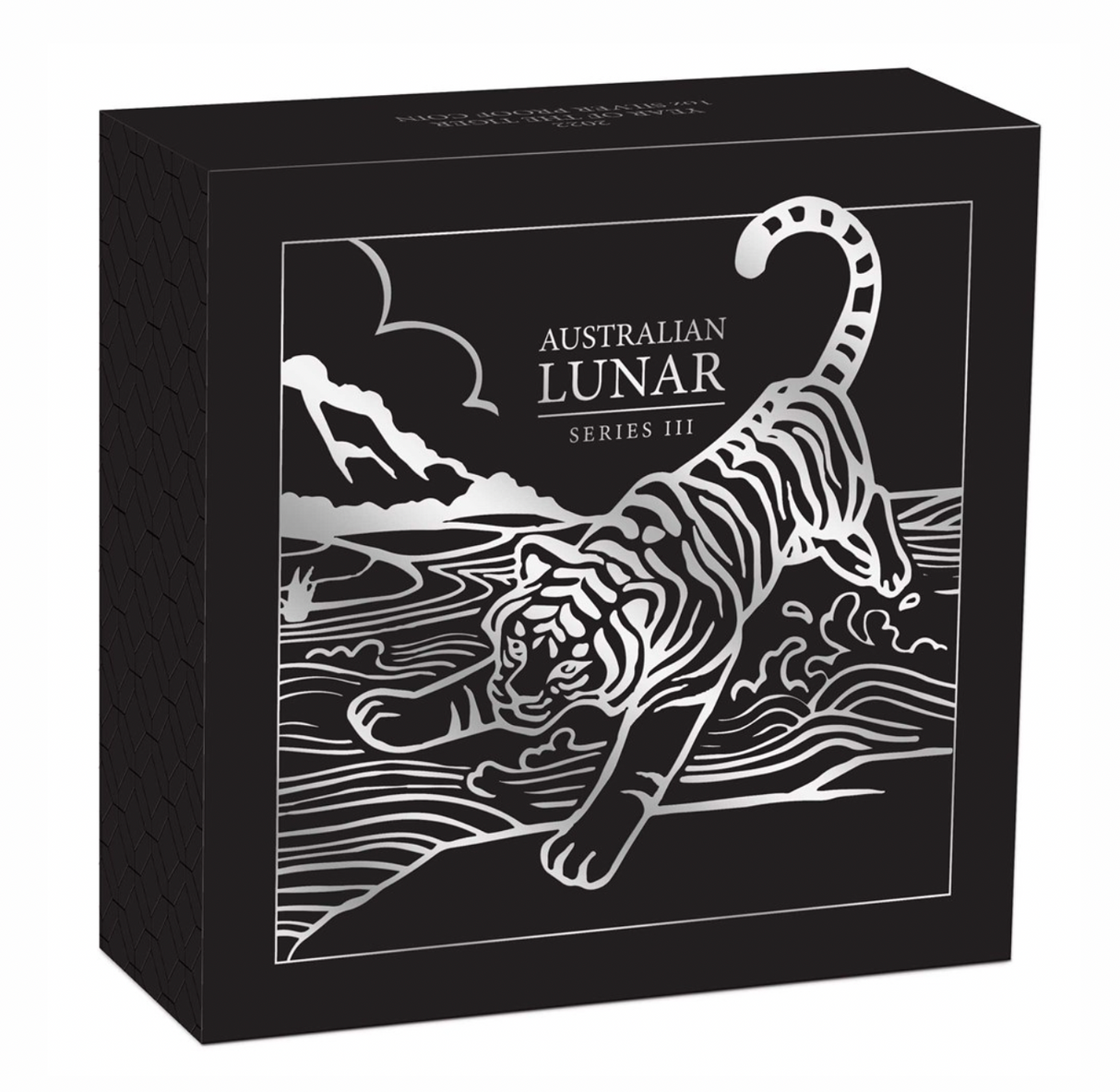 2022 Year of the Tiger 1 Ounce Silver Proof Coin.