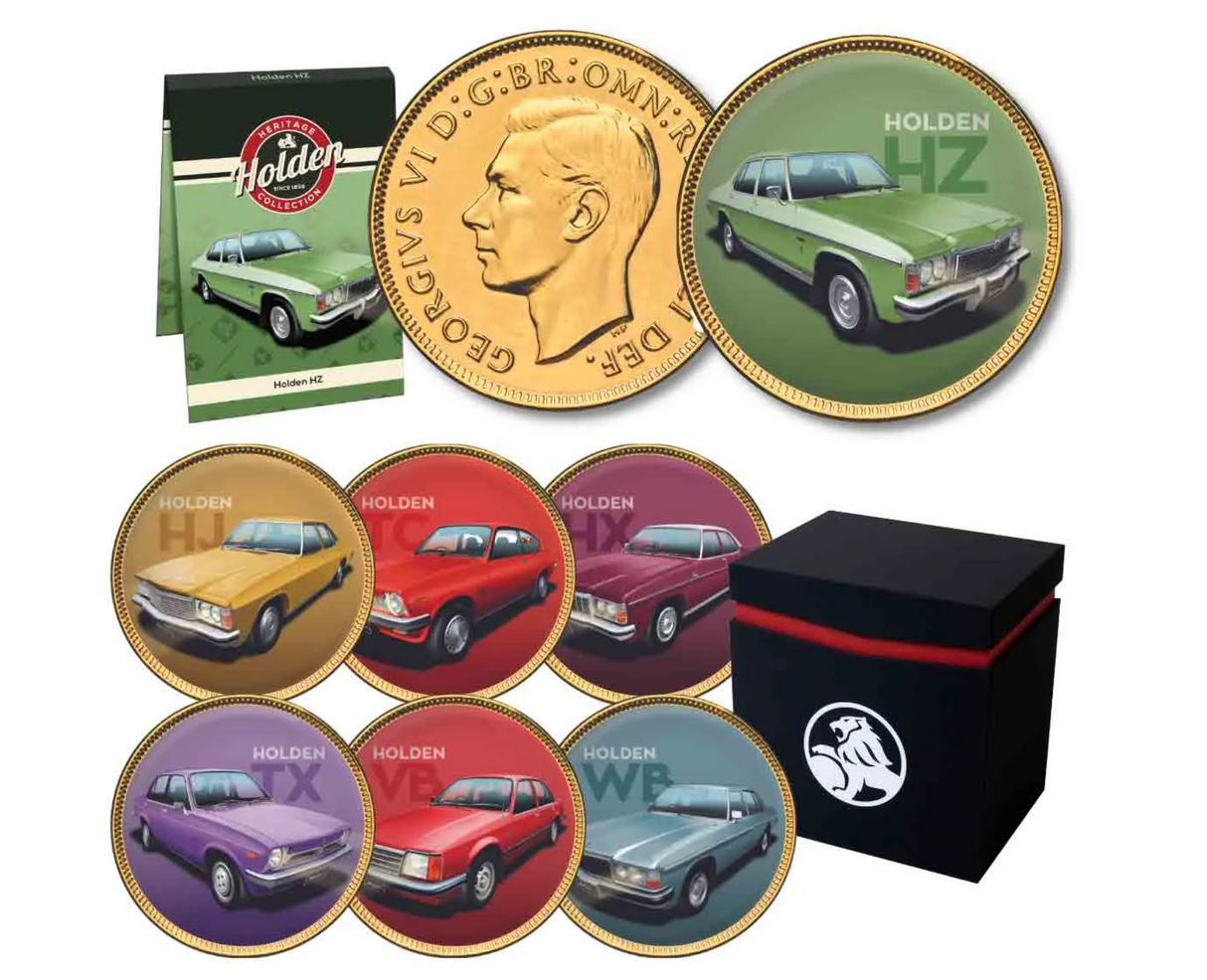 Holden Heritage Enamel Penny Collection V3