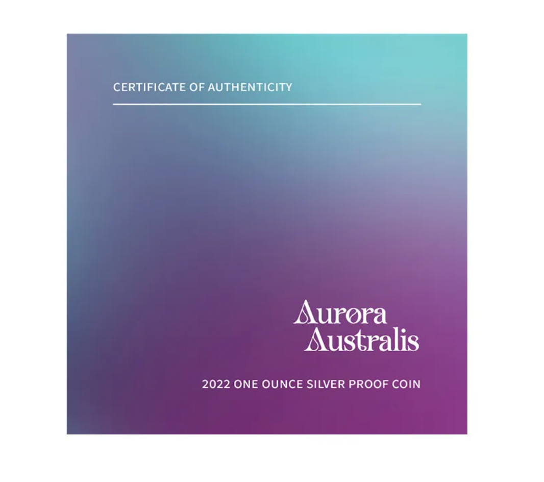 2022 Aurora Australis $1 1oz Silver Proof Coin