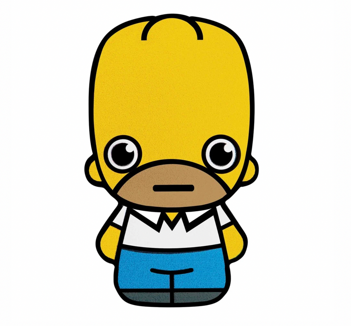 2022 Homer Simpson 1oz Silver Minted Mini Coin