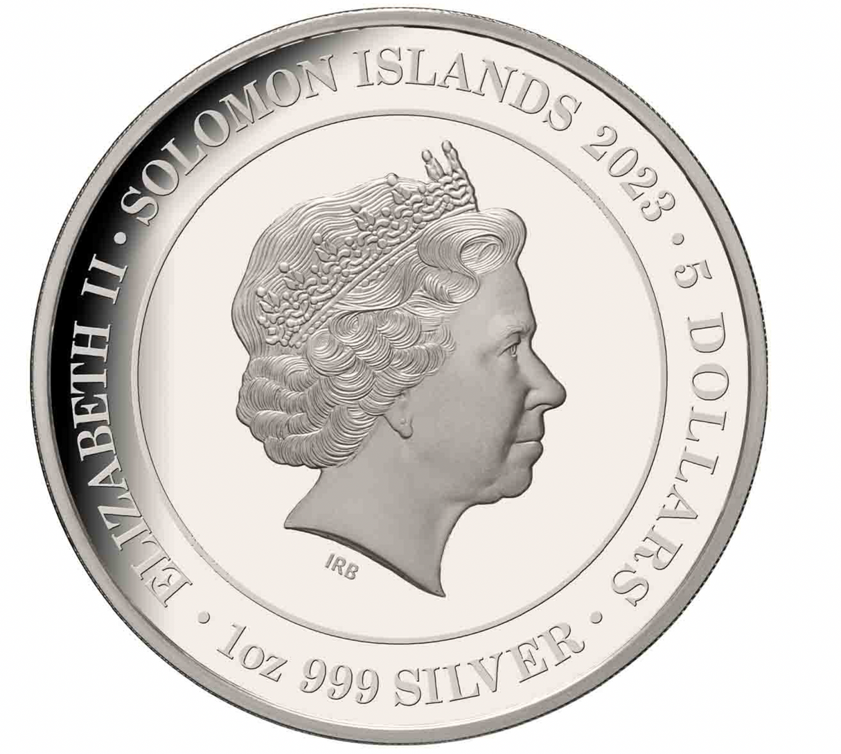 2023 Lunar Rabbit 2023 $5 Rose-Gold Plated 1oz Silver Proof Coin