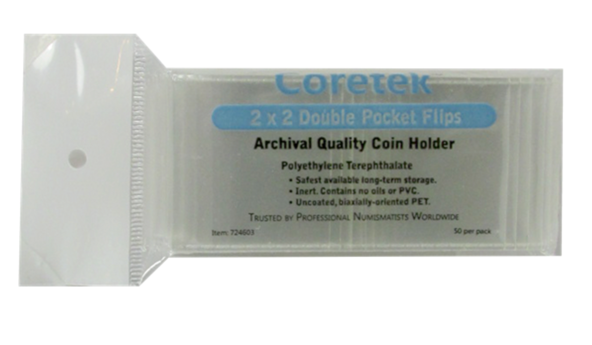 Guardhouse Coretek 2x2 Museum Quality Flips. 50 pack.