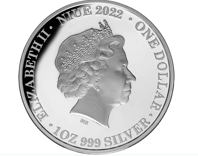 2022 Queen Elizabeth II One Ounce Silver Proof Coin - In Memoriam