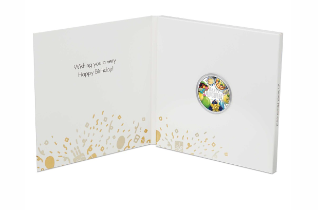 2023 Happy Birthday 1oz Silver Proof Coloured Coin