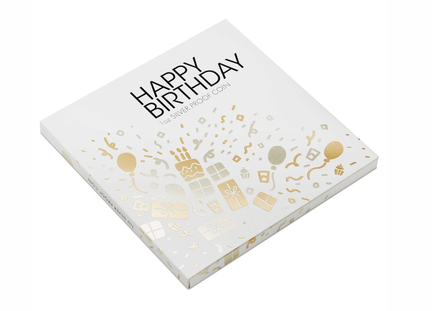 2023 Happy Birthday 1oz Silver Proof Coloured Coin