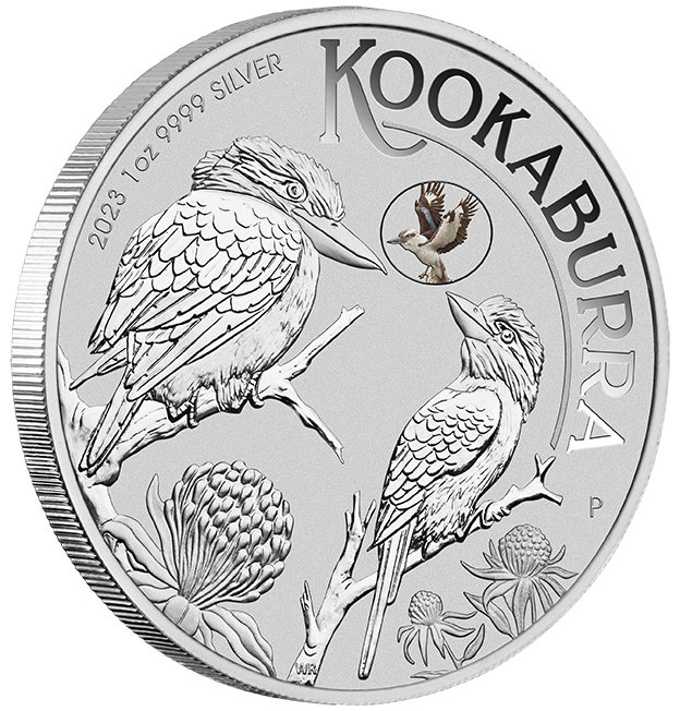 2023 ANDA Sydney Money Expo Australian Kookaburra 1oz Silver Coin with Kookaburra Privy Mark