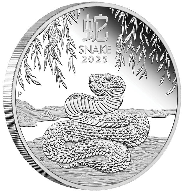 Australian Lunar Series III 2025 Year of the Snake Three Coin Proof Set