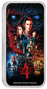 2026 Stranger Things. Series 4. 1oz Silver Proof Coin