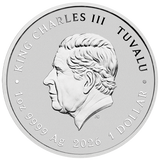 2026 Bridgerton Lady Whistledown Coloured 1oz Silver Coin