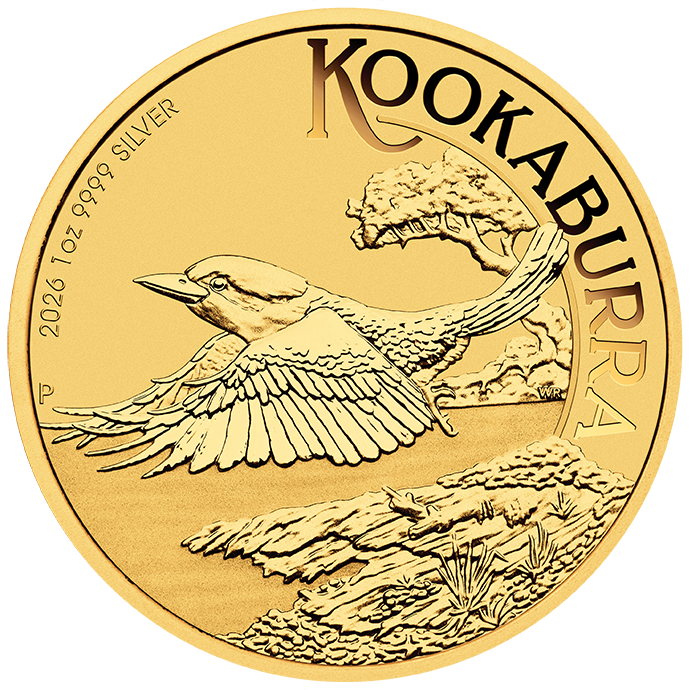 2026 1oz Gold-Plated Silver Coin. Perth Stamp & Coin Show Special