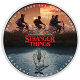 Stranger Things - The Upside Down 2026 1oz Silver Coloured Coin