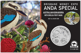 2023 ANDA Brisbane. Kookaburra with Brolga Privy Mark.