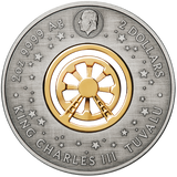 2025 2oz Ferris Wheel Silver Antiqued