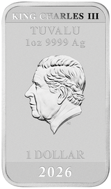 2026 Stranger Things. Series 4. 1oz Silver Proof Coin