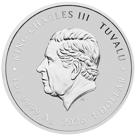 Stranger Things - The Upside Down 2026 1oz Silver Coloured Coin