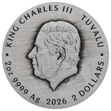 Stranger Things – Villains 2026 2oz Silver Antiqued Coloured Coin