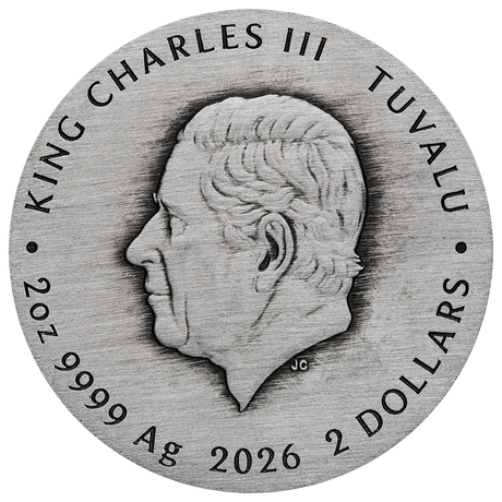 Stranger Things – Villains 2026 2oz Silver Antiqued Coloured Coin