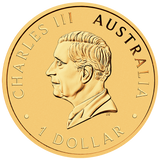 2025 $1 Kookaburra Gold-Gilded 1oz Silver Sydney ANDA Expo Coin