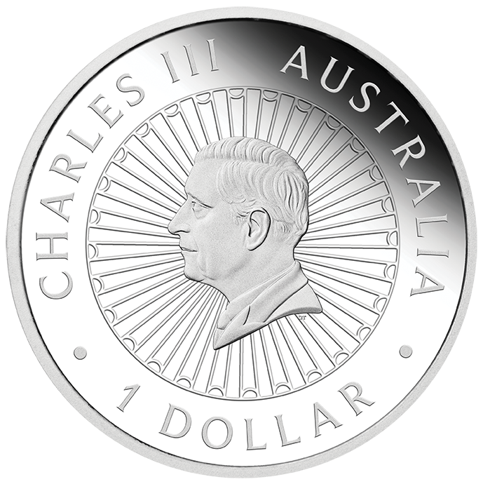 2026 1oz Opal Lunar Horse Silver Proof Coin.