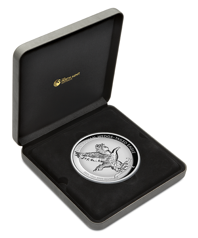 2023 AUSTRALIAN WEDGE-TAILED EAGLE 10oz SILVER INCUSED COIN