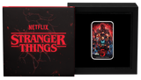 2026 1oz Silver Coloured Rectangular Coin Stranger Things Season 5.