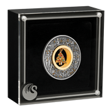 Santa's Workshop 2025 2oz Silver Antiqued Coloured Coin