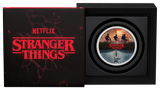 Stranger Things - The Upside Down 2026 1oz Silver Coloured Coin