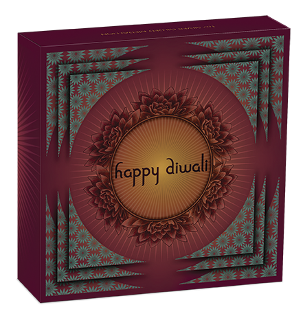 Diwali 2024 1oz Silver Gilded Medallion