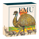 Australian Emu 2026 1oz Silver Coloured Coin