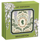 2026 Bridgerton Lady Whistledown Coloured 1oz Silver Coin