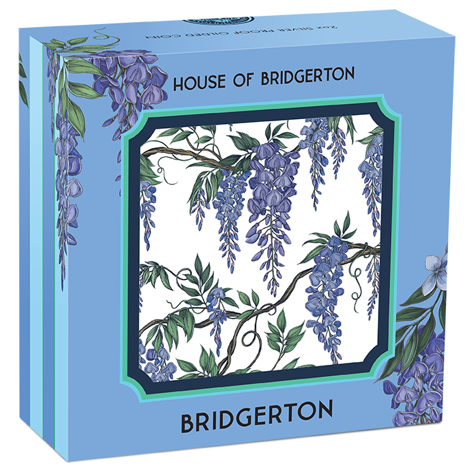 2026 House of Bridgerton Gilded 2oz Silver Proof Coin