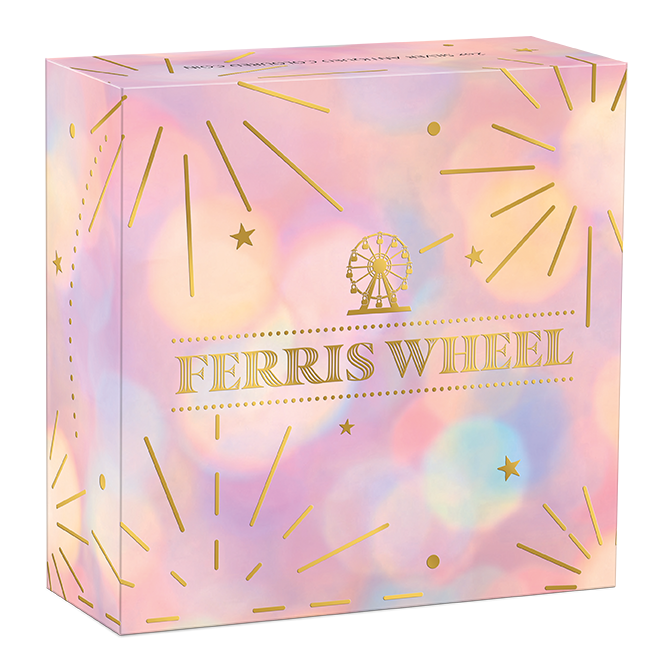 2025 2oz Ferris Wheel Silver Antiqued