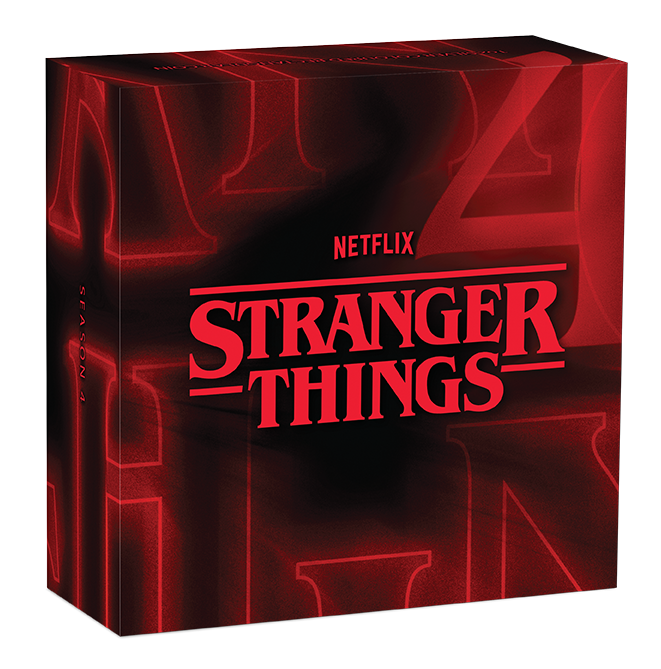 2026 Stranger Things. Series 4. 1oz Silver Proof Coin