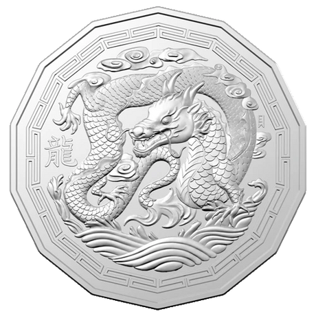 2024 Year of the Dragon 50c Limited-Edition Impressions PNC