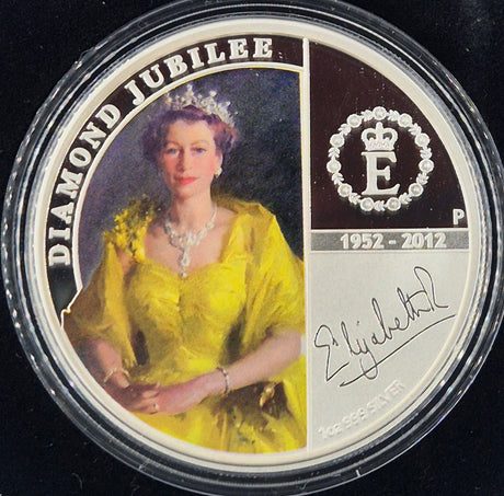 2012 1oz Silver Proof – Diamond Jubilee