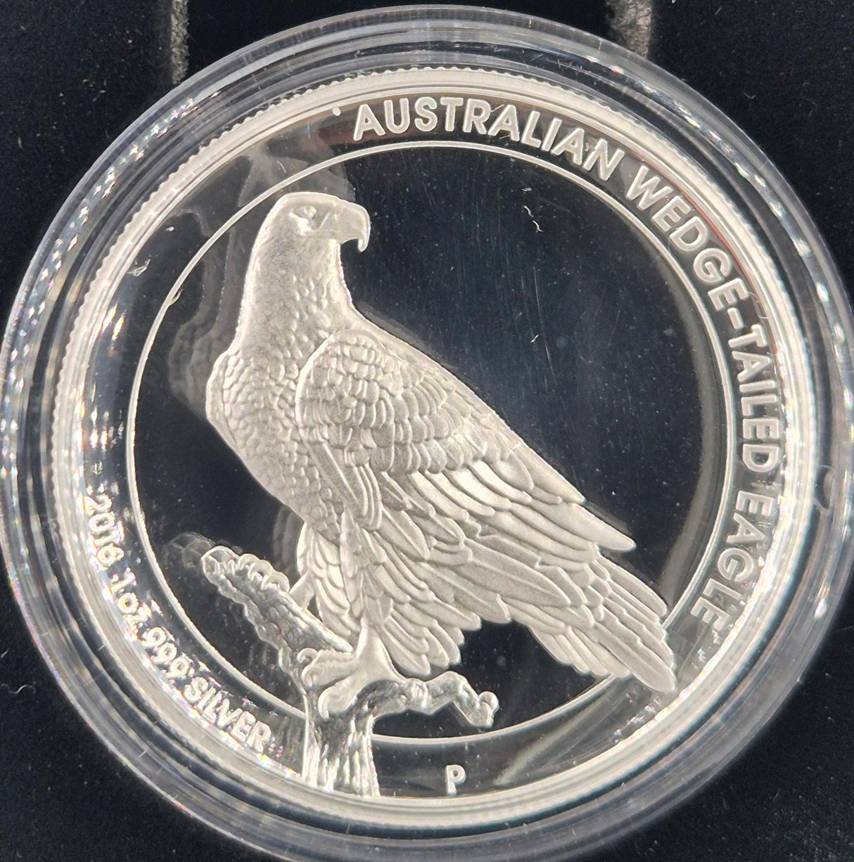 2019 1oz Silver Proof High Relief – Wedge-Tailed Eagle