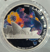 2013 The Land Down Under – Landmark 1oz Silver Proof Coin