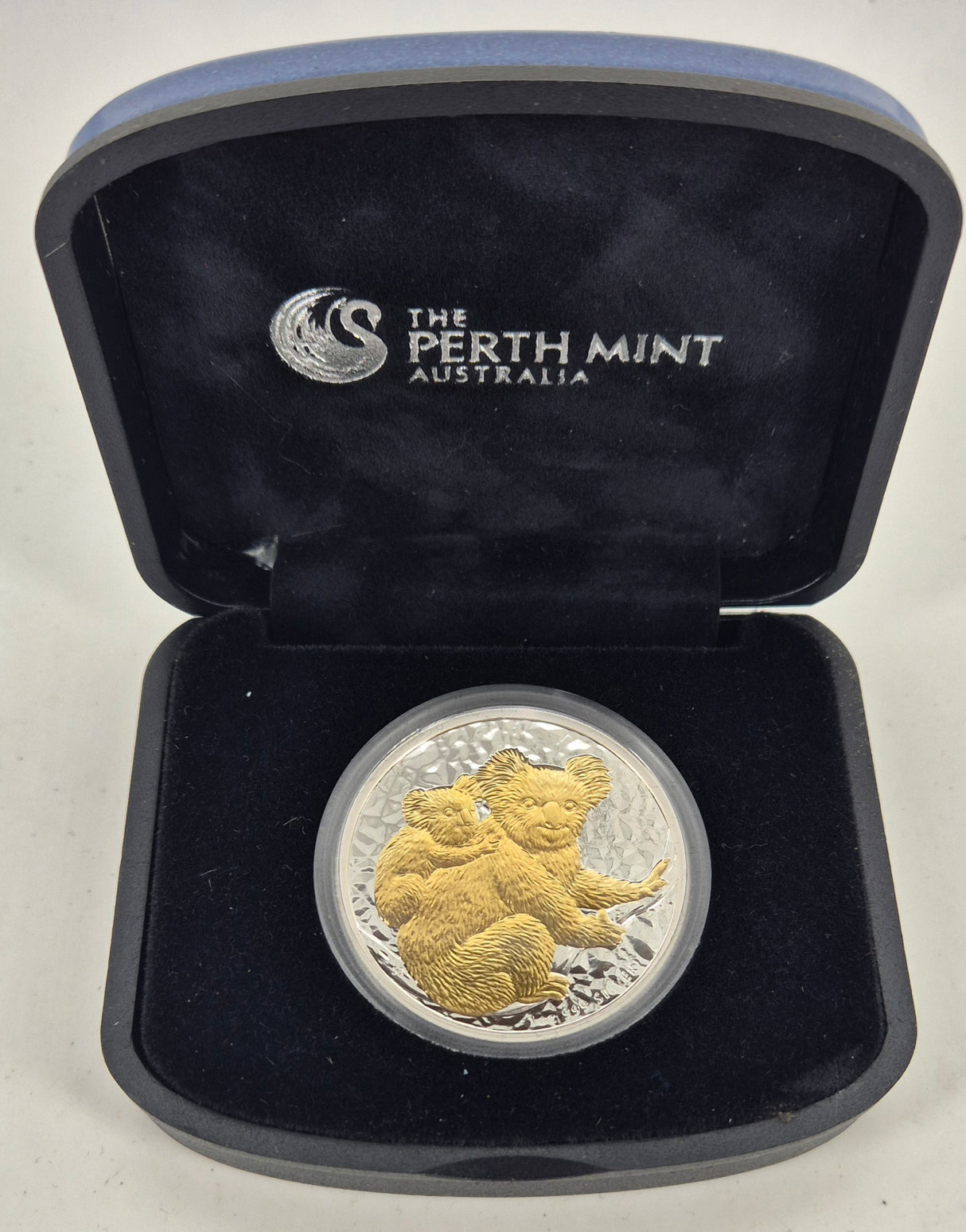 2008 Gilded Australian Koala – 1oz Silver Proof Coin