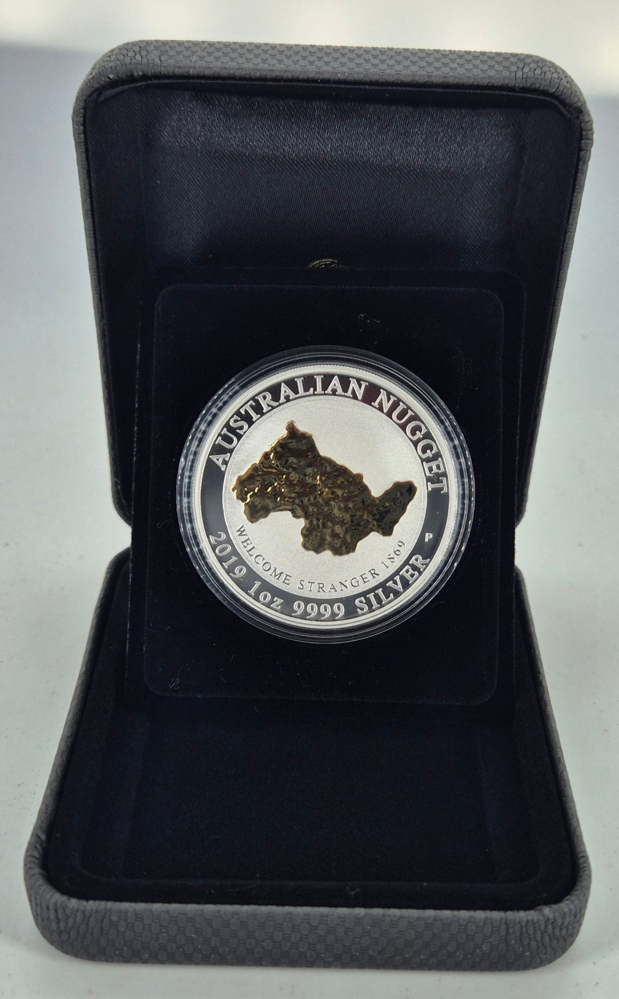 2019 Welcome Stranger 150th Anniversary 1oz Gilded Silver Coin