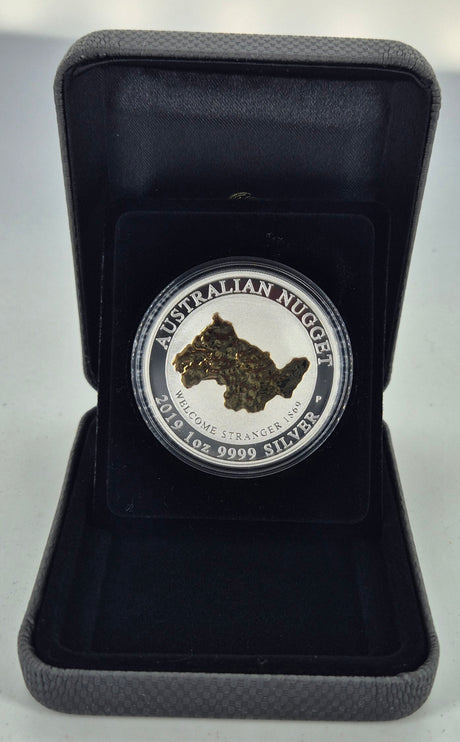 2019 Welcome Stranger 150th Anniversary 1oz Gilded Silver Coin