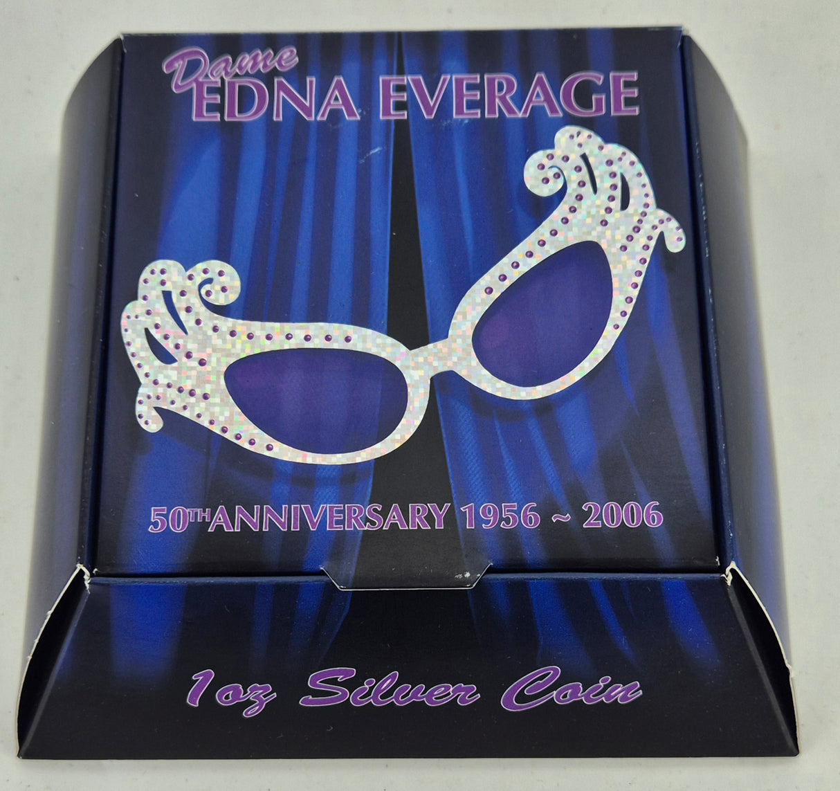2006 Dame Edna Everage 1oz Silver Proof Coin