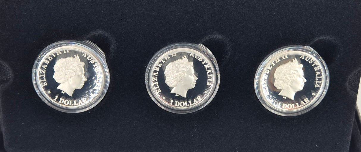 2018 High Relief 1oz Silver Three-Coin Proof Set