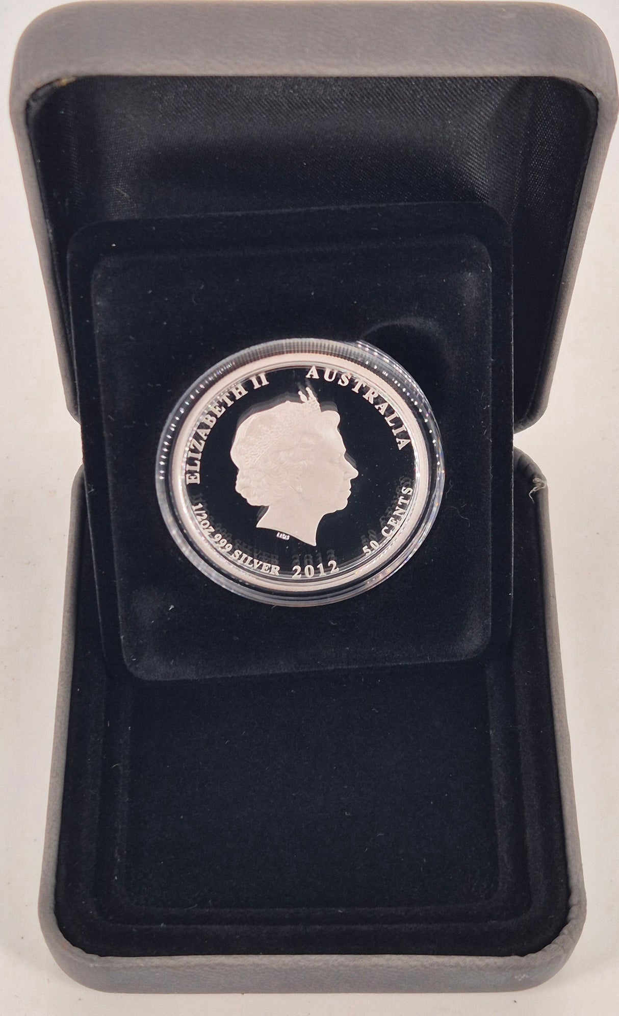2012 Octopus 50c 1/2oz Silver Proof Coin