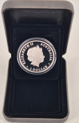 2012 Australian Antarctic Territory Emperor Penguin 1oz Silver Proof Coin