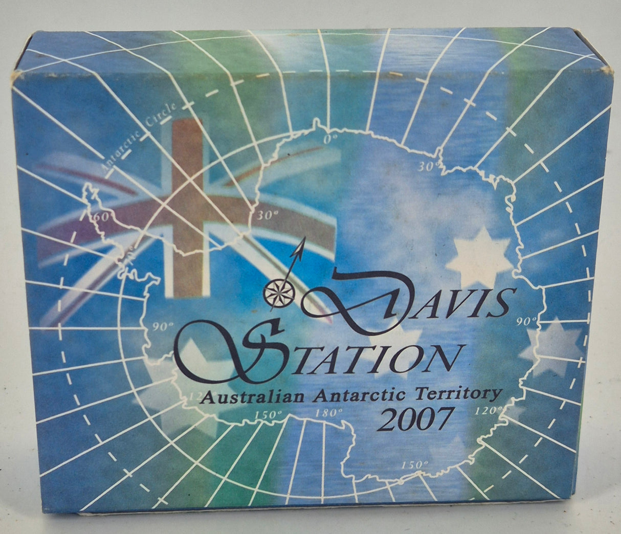 2007 Australian Antarctic Territory Davis Station 1oz Silver Proof Coin