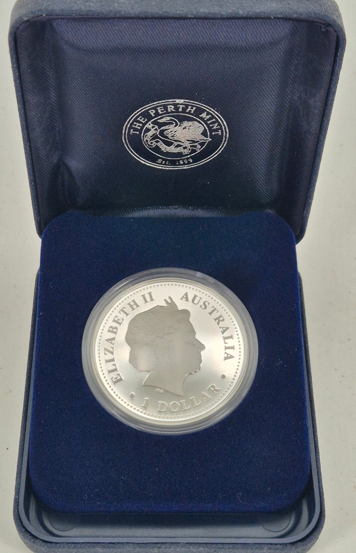 2007 Australian Antarctic Territory Davis Station 1oz Silver Proof Coin
