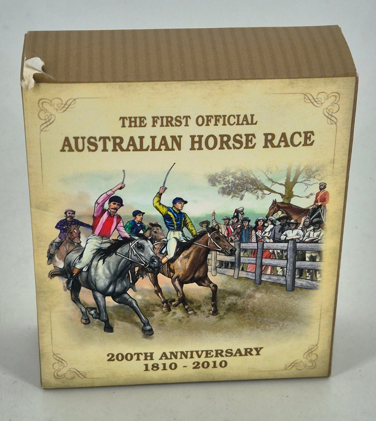 2010 1oz Silver Proof – The First Official Australian Horse Race