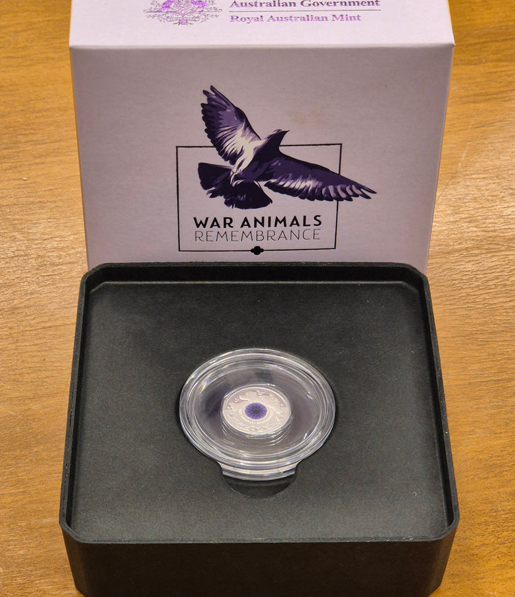 2024 $2 Silver Proof Coin – Remembrance War Animals (‘C’ Mintmark)